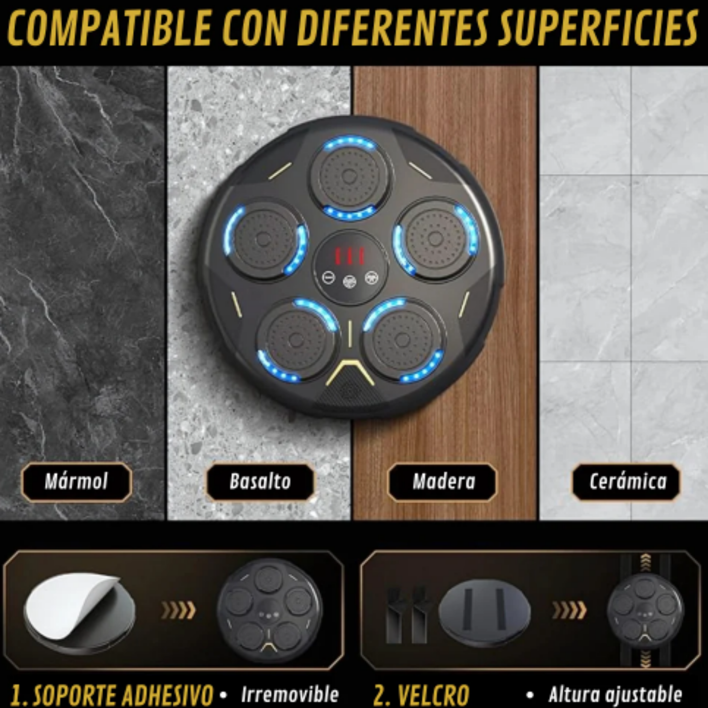 Powerbox IQ maquina de boxeo inteligente + Guante negro Gratís