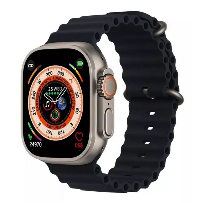 Smartwatch Ultra Pro con 2 correas + Auriculares Inalámbricos 2ª generación