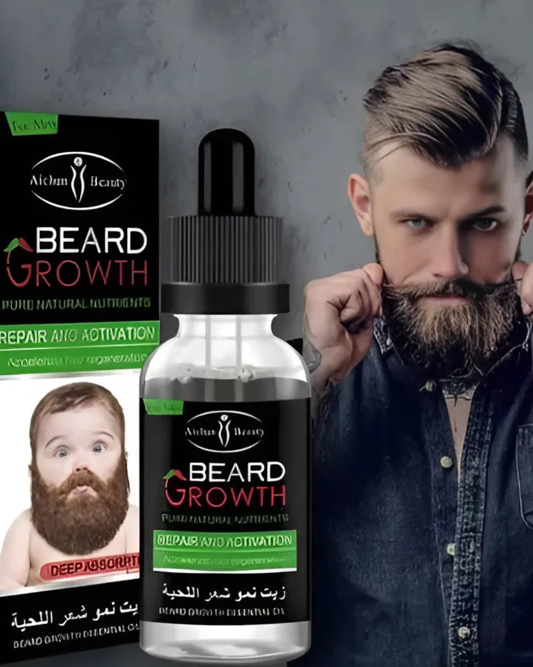 Cortapelo recargable 3 en 1 + Serum crece pelos