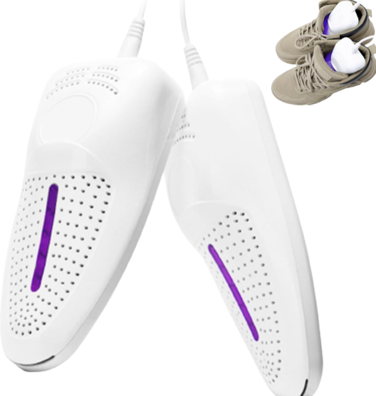 Secadora de zapatos eléctricos + Crema limpiadora de zapatos 120g