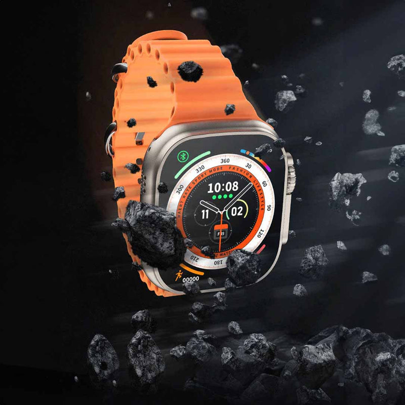 Smartwatch Ultra Pro con 2 correas + Auriculares Inalámbricos 2ª generación