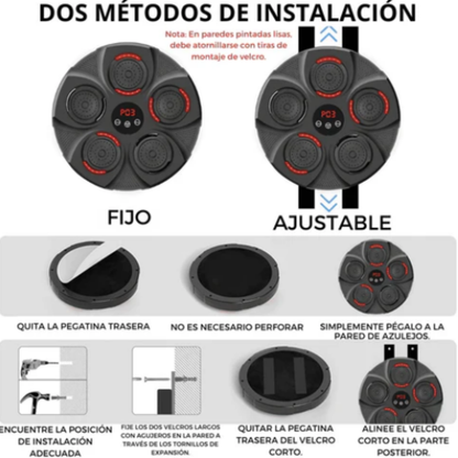 Powerbox IQ maquina de boxeo inteligente + Guante negro Gratís