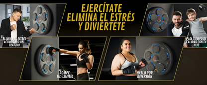 Powerbox IQ maquina de boxeo inteligente + Guante negro Gratís
