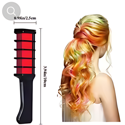 Tinte para el cabello lavable 6 colores